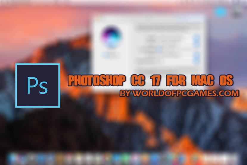 mac system requirements for photoshop cc 2017